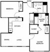 Floorplan D1 Floorplan D1 at Lyric in Walnut Creek, CA