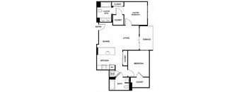 Floorplan D2 at Lyric in Walnut Creek, CA