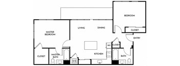 Floorplan D4 at Lyric in Walnut Creek, CA