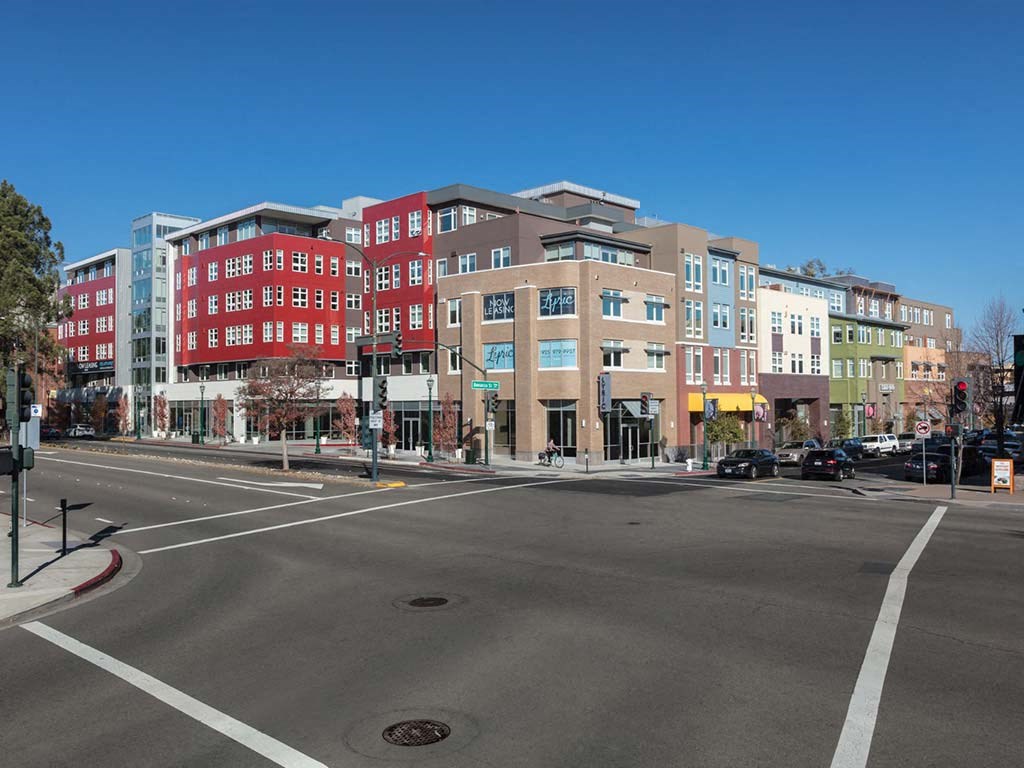 Exterior view of building at Lyric, Walnut Creek, CA, 94596