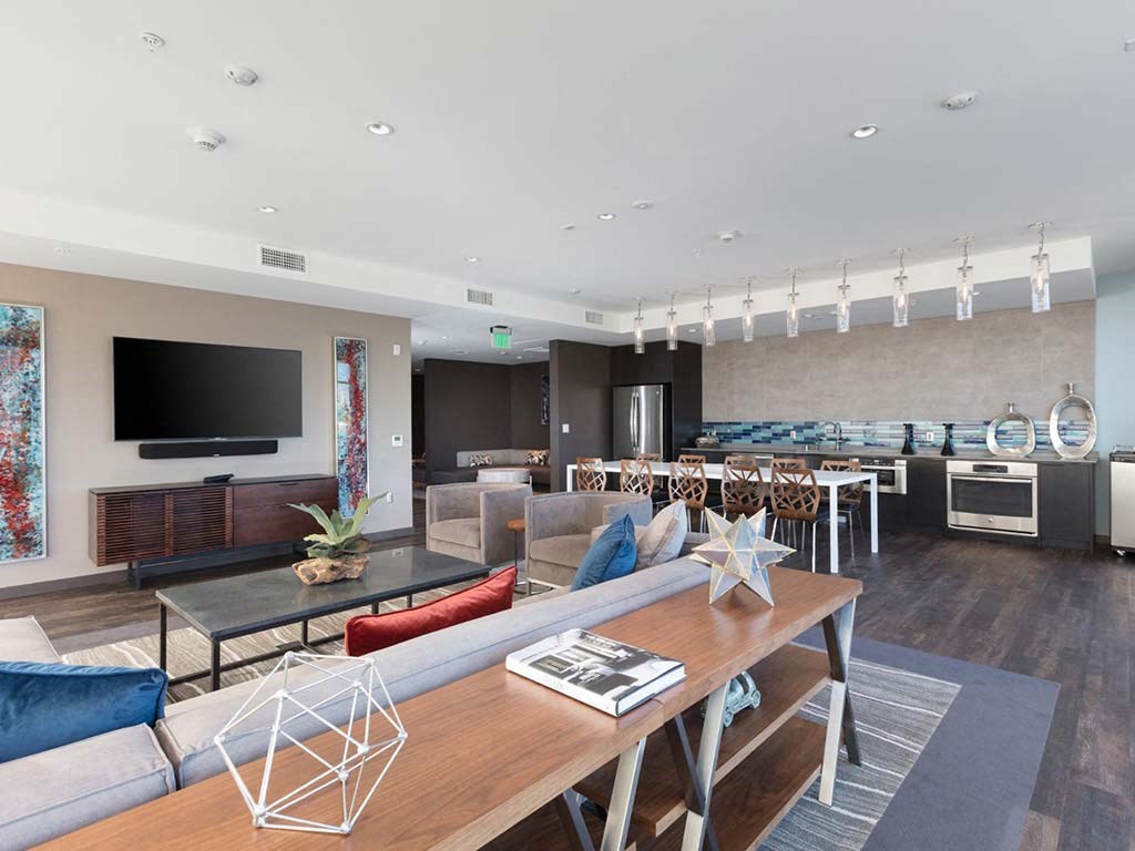 Community Clubroom at Lyric, Walnut Creek, CA, 94596