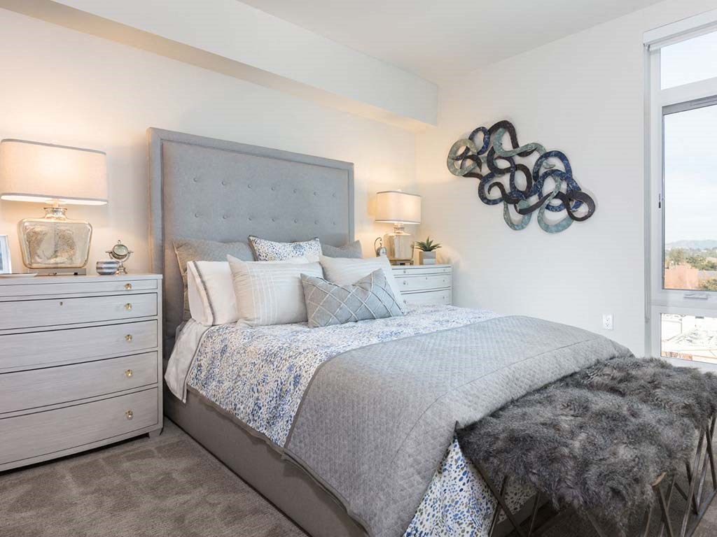 Bedroom at Lyric, Walnut Creek, California