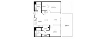 Floorplan D3 at Lyric in Walnut Creek, CA