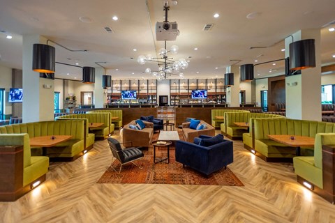 Luxurious Clubhouse With Television at Berkshire Spring Creek, Garland, TX, 75044