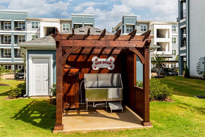 Grilling area at Berkshire Creekside, New Braunfels, TX