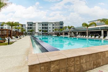 Front Pool View at Luxe Creekside, New Braunfels