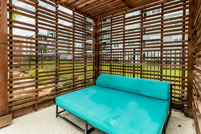 Poolside Relaxing Area at Berkshire Creekside, New Braunfels