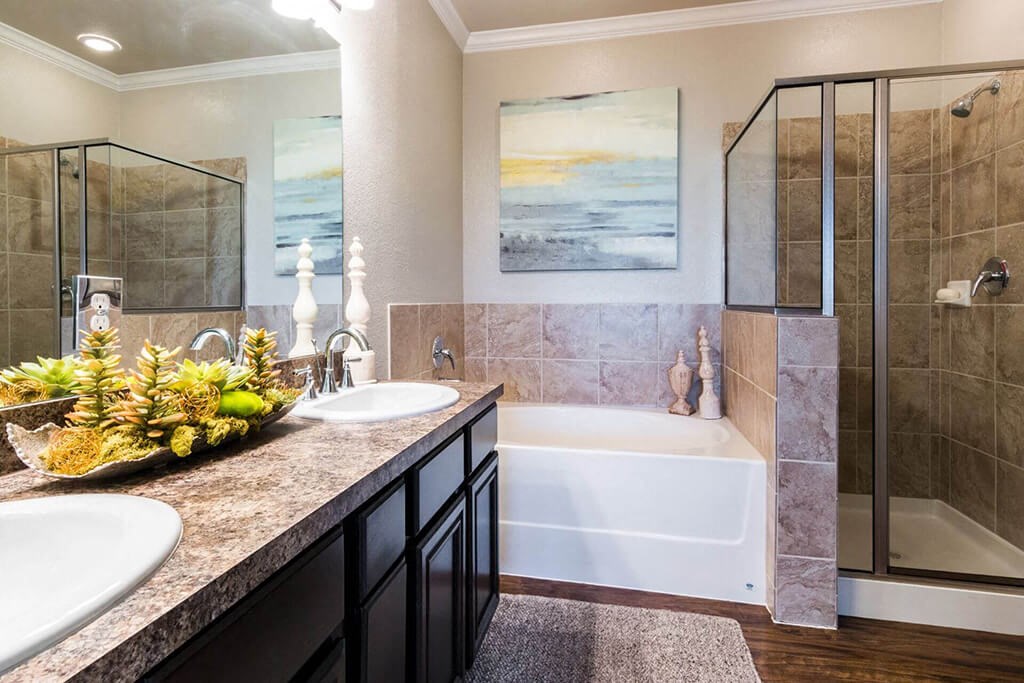 Walk-In Showers And Garden Tubs at Villages of Briggs Ranch, San Antonio, TX