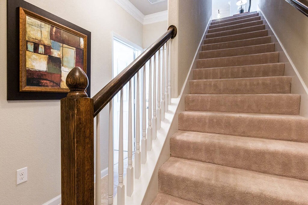 Designed Staircase at Villages of Briggs Ranch, Texas, 78245