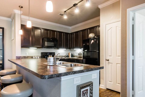 Well Equipped Kitchen at Villages of Briggs Ranch, San Antonio, 78245