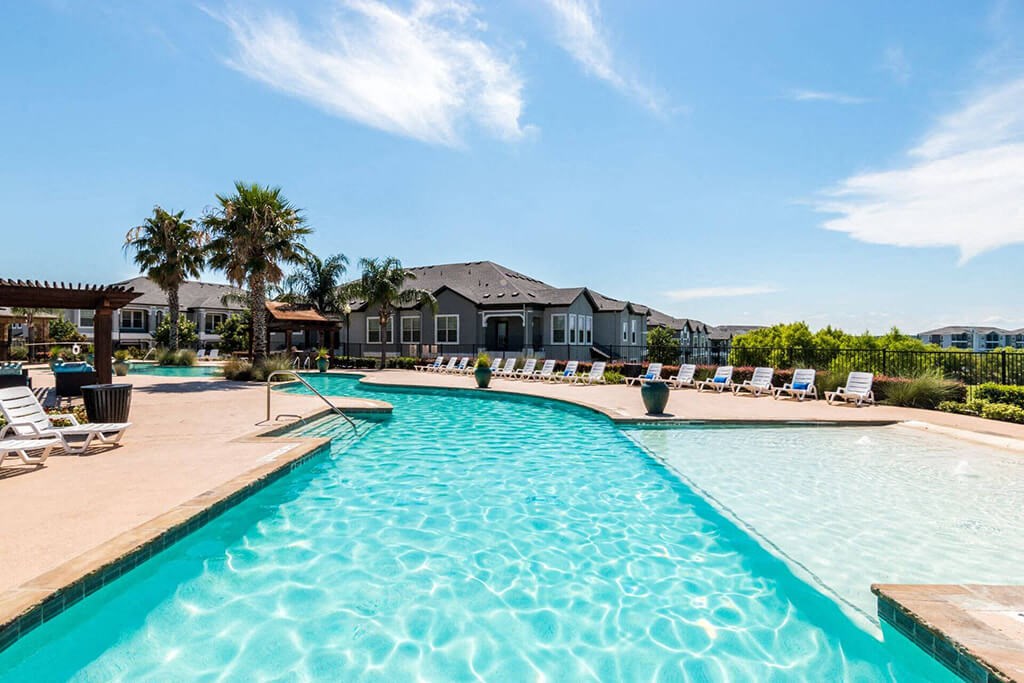 Invigorating Swimming Pool at Villages of Briggs Ranch, San Antonio, TX