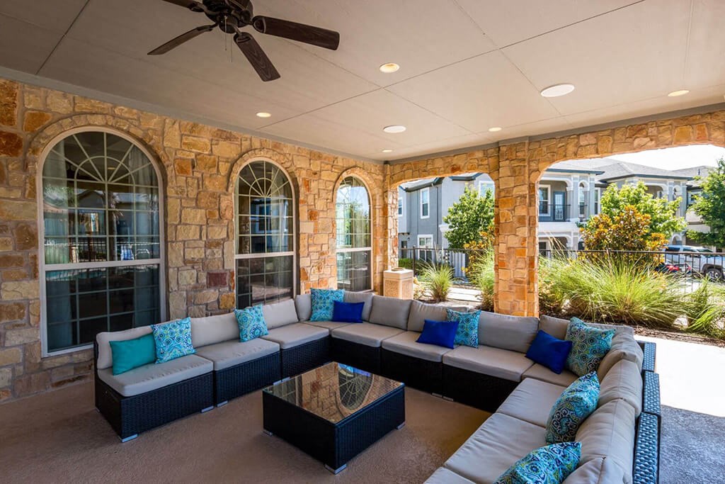 Classic Lounge Design at Villages of Briggs Ranch, San Antonio, TX