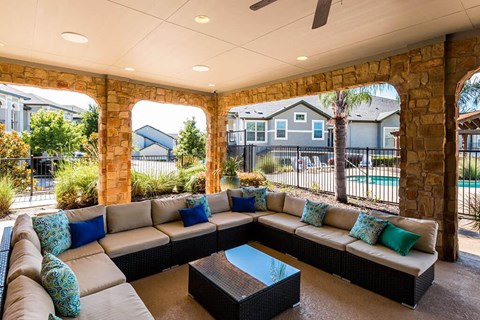 Posh Resident Lounge at Villages of Briggs Ranch, San Antonio, TX, 78245