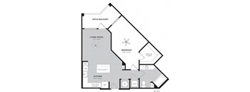 A3 Floor Plan at Berkshire Winter Park, Winter Park, 32789