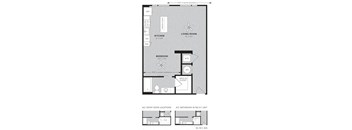 S2 Floor Plan at Berkshire Winter Park, Florida, 32789