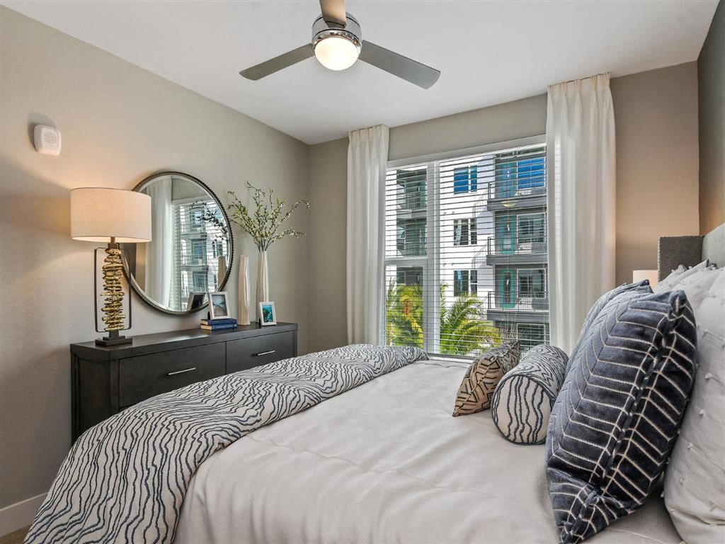 Dual Primary Suites with Large Bedroom With Expansive Windows at Berkshire Winter Park, Winter Park, FL, 32789