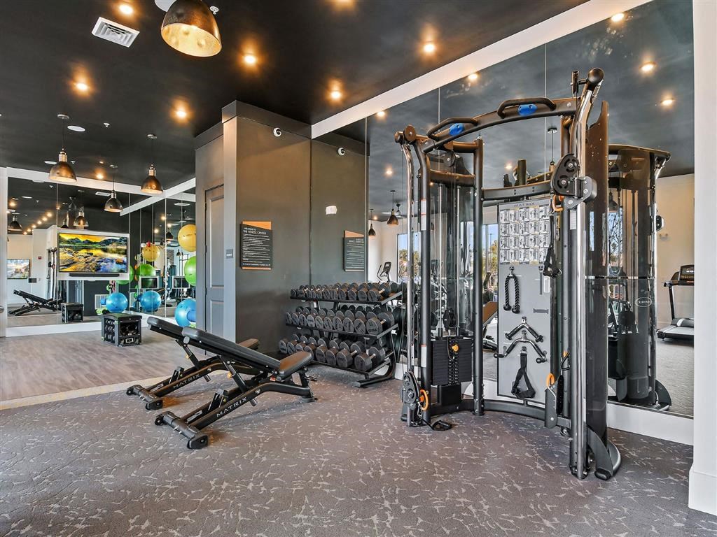 Fitness Center Strength and Conditioning Equipment at Berkshire Winter Park, Winter Park, FL