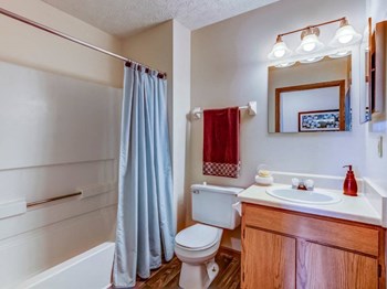 Luxurious Bathroom at Lake Forest Apartments, Ohio, 43081 - Photo Gallery 8