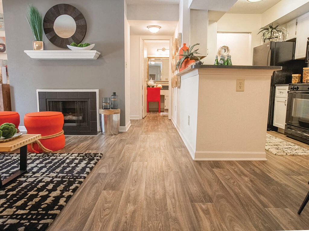 Fireplace at Saw Mill Village Apartments, Ohio, 43235