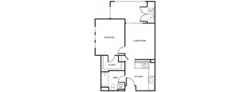 a floor plan of a house