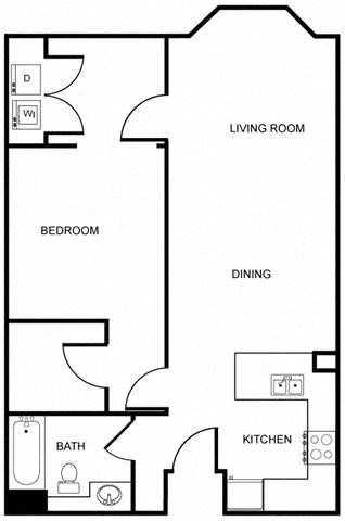 a floor plan of a house