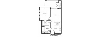 a floor plan of a house