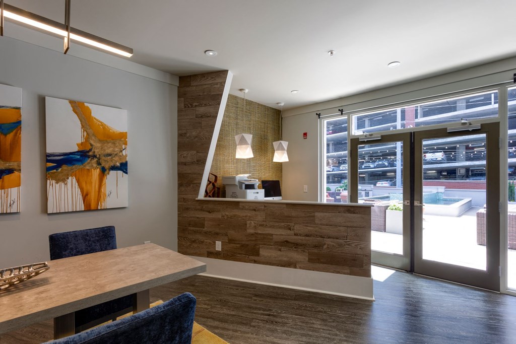 business center with printer at Artisan on 18th, Nashville, TN