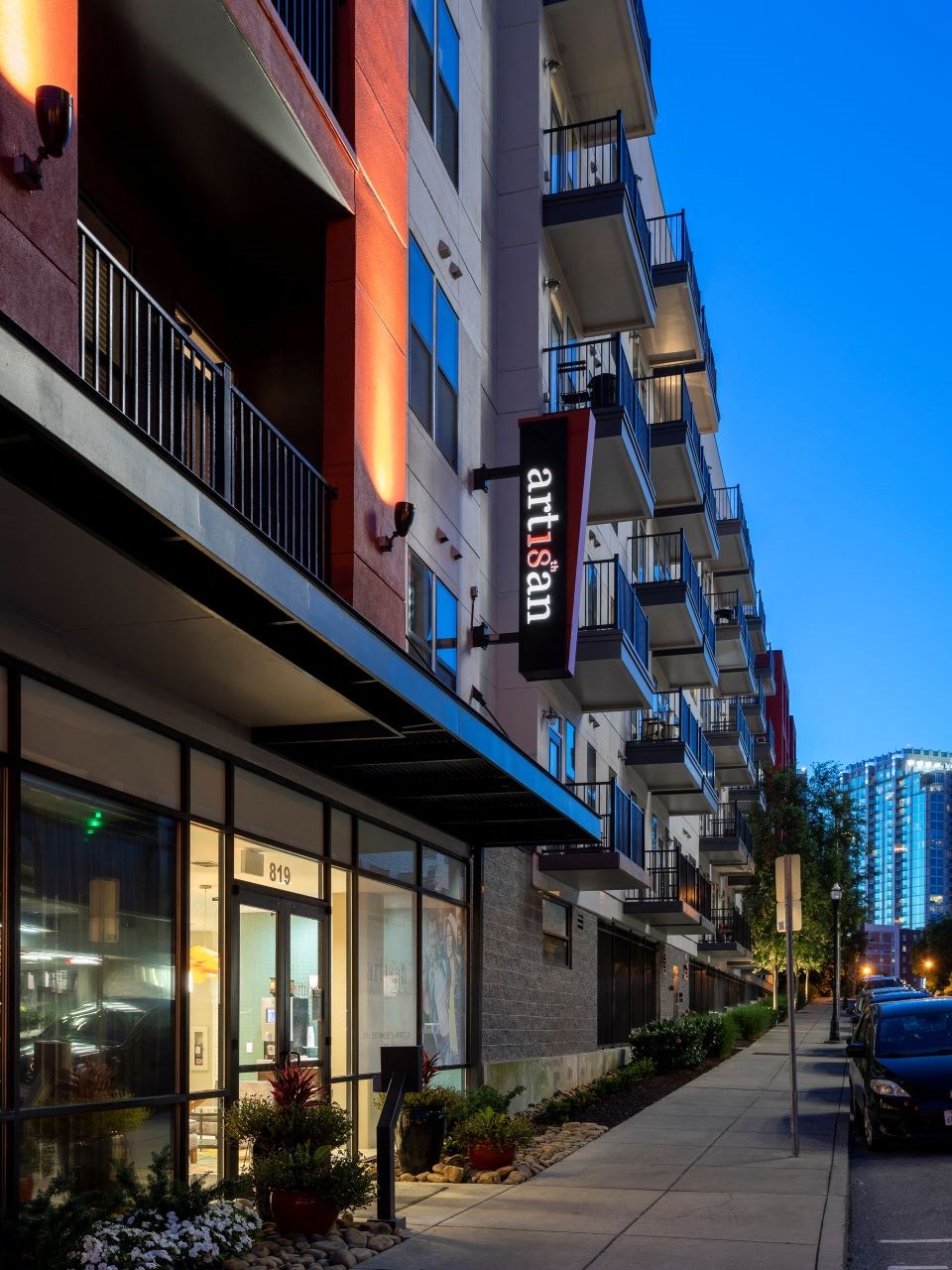 Elegant Exterior View at Artisan on 18th, Tennessee