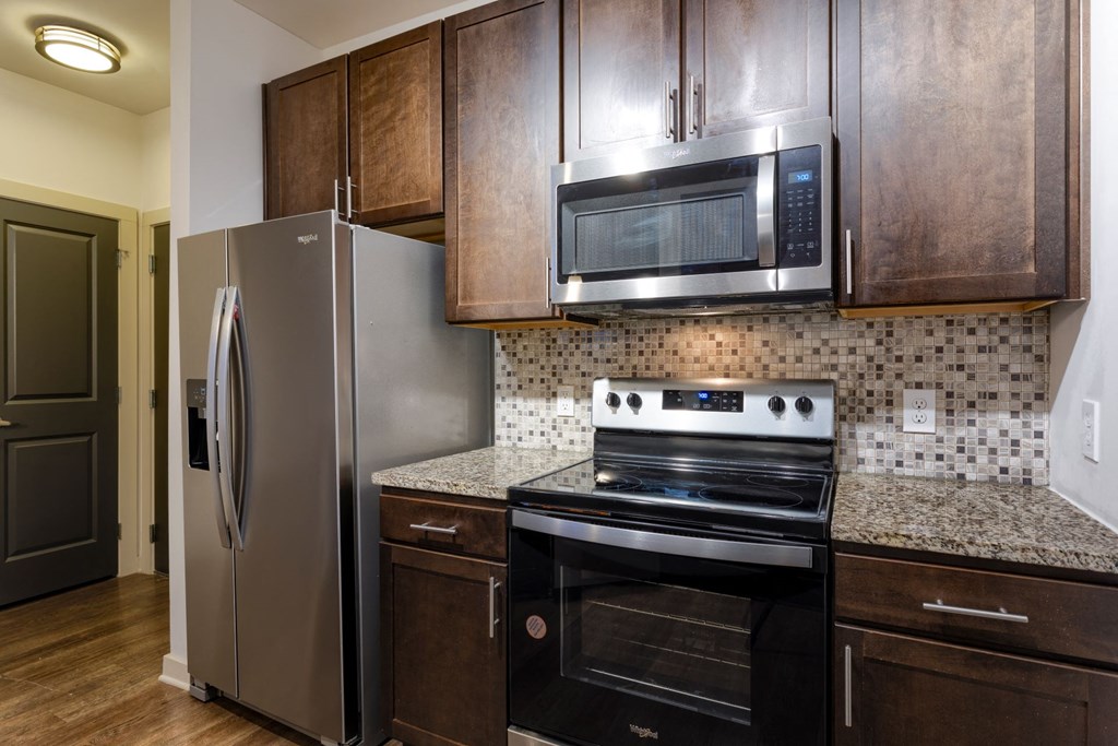 Kitchen Appliances at Artisan on 18th, Nashville, TN