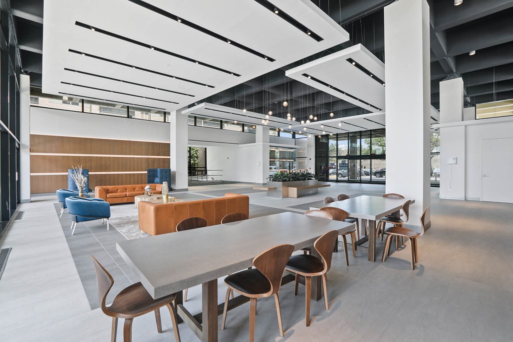 Skyline Towers social lounging area