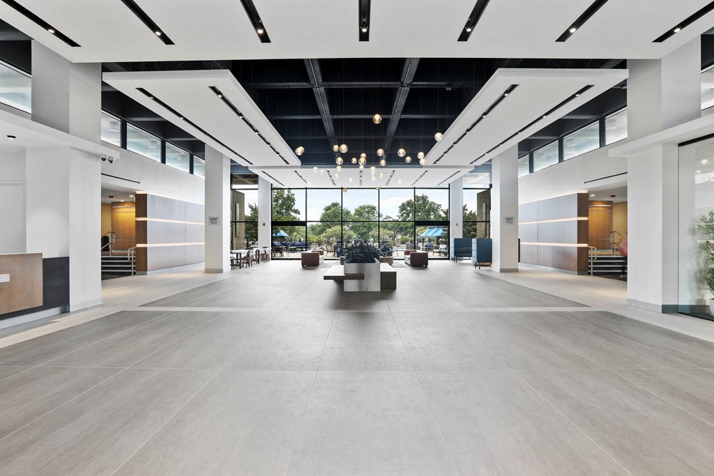 Skyline Towers apartments lobby