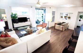 Modern Living Room at The Sophia at Abacoa, Jupiter, 33458