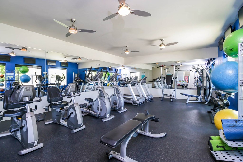 South Blvd apartments high-impact fitness center