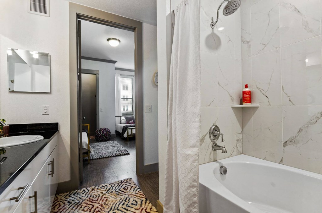 Bathroom at Reveal at Bayside, Texas