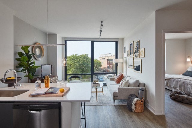 Westerly Luxury River West Apartments - Westerly Living Room