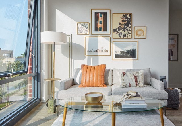 Westerly Luxury River West Apartments - Westerly Living Room