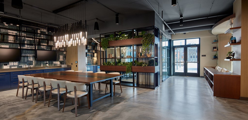 Westerly Luxury River West Apartments - Lounge Space