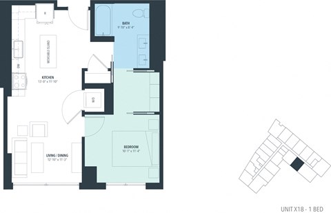 740 North Aberdeen St. Studio-3 Beds Apartment for Rent - Photo Gallery 53