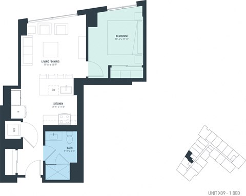 740 North Aberdeen St. Studio-3 Beds Apartment for Rent - Photo Gallery 54