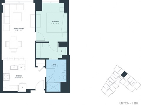 740 North Aberdeen St. Studio-3 Beds Apartment for Rent - Photo Gallery 60