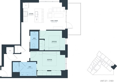 740 North Aberdeen St. Studio-3 Beds Apartment for Rent - Photo Gallery 65