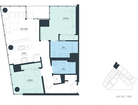 740 North Aberdeen St. Studio-3 Beds Apartment for Rent - Photo Gallery 66