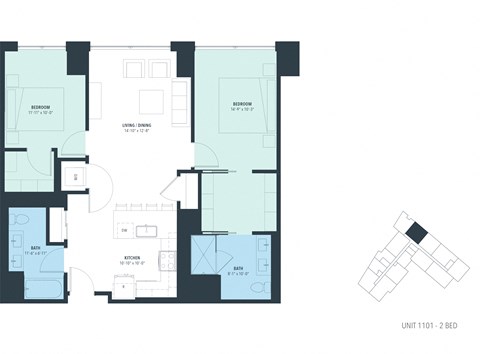 740 North Aberdeen St. Studio-3 Beds Apartment for Rent - Photo Gallery 67