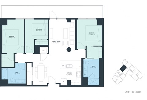 740 North Aberdeen St. Studio-3 Beds Apartment for Rent - Photo Gallery 74