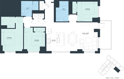 740 North Aberdeen St. Studio-3 Beds Apartment for Rent - Photo Gallery 76