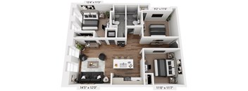 3 bed 2 bath E at The Avenue Lofts Golden Apartments, Colorado