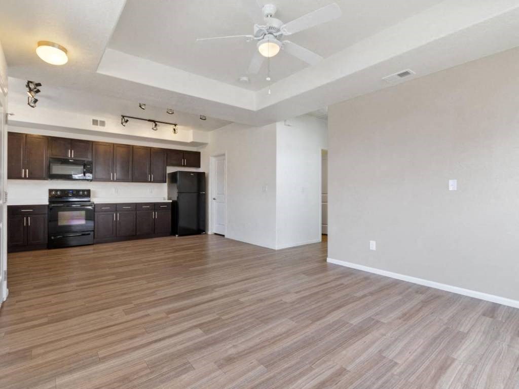 Living Area Interior at Belle Creek Commons, Henderson, 80640