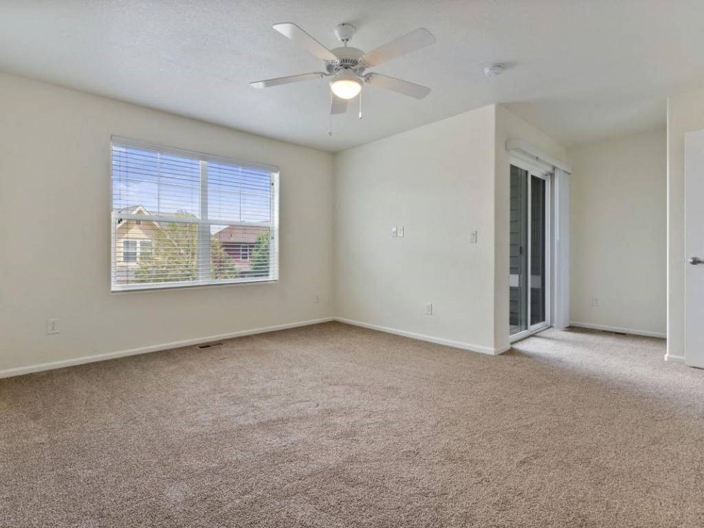 Ceiling Fans In All Bedrooms To Keep You Cool And Energy Efficient at Belle Creek Commons, Henderson, 80640