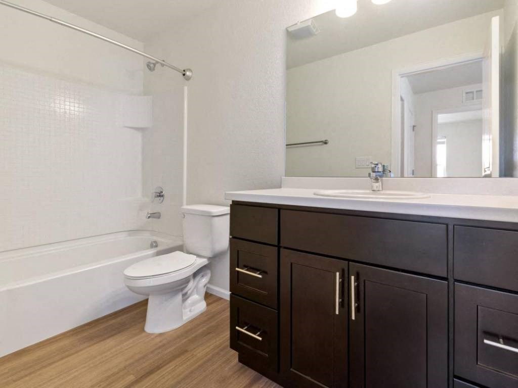 Modern Bathroom Fittings at Belle Creek Commons, Henderson, CO