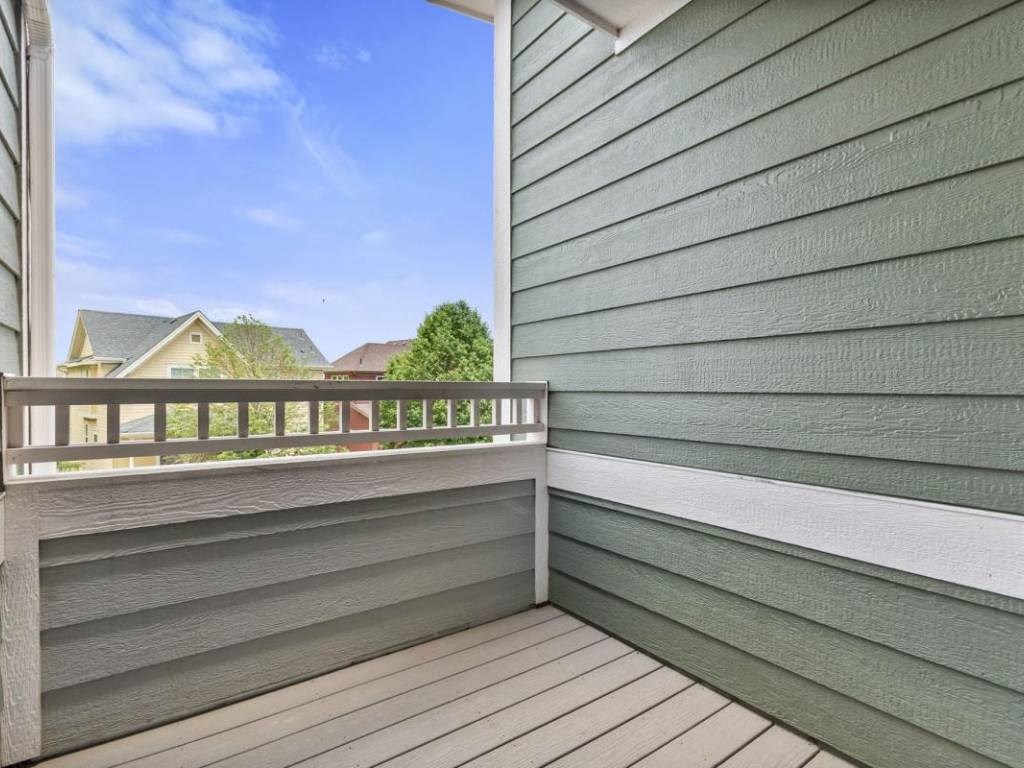 Large Balcony at Belle Creek Commons, Henderson, Colorado